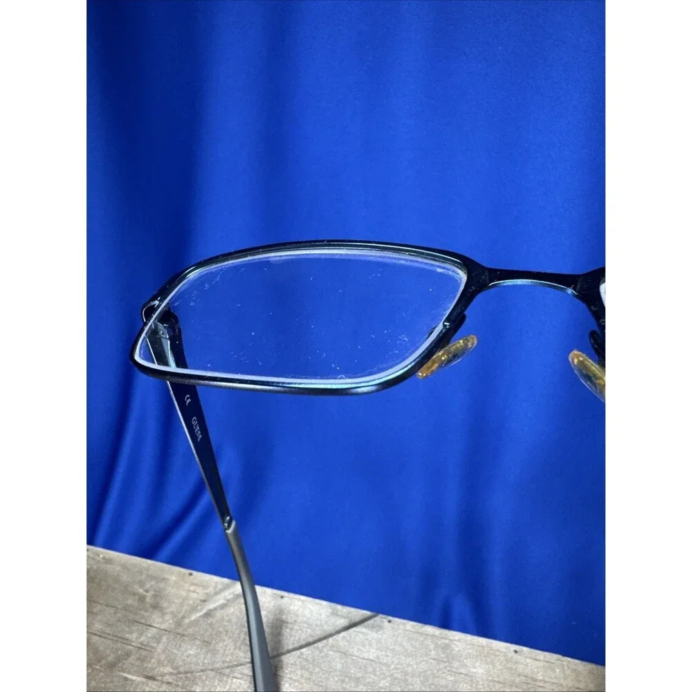 Guess Eyewear GU 1768 Blue 54🔳 17-140 Full Rim Eyeglasses Frame Only Y2K W/Case